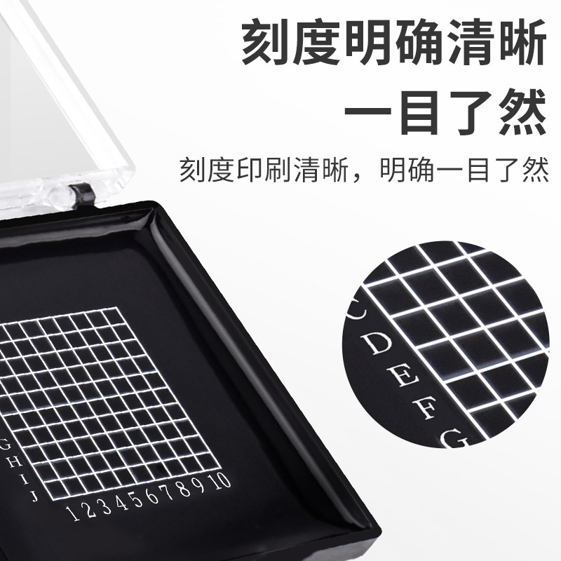 芯片自吸附盒元器件样品芯片存储防尘硅胶自粘不掉落透明收纳胶盒图片