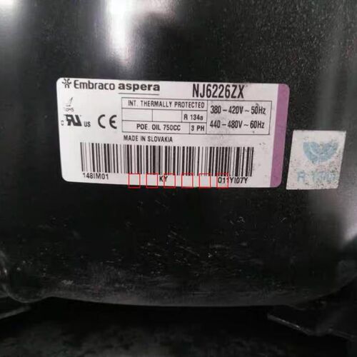 NJ6226ZX NJ6220ZX J6220ZX原装恩布拉科阿斯帕拉冰柜制冷压缩机