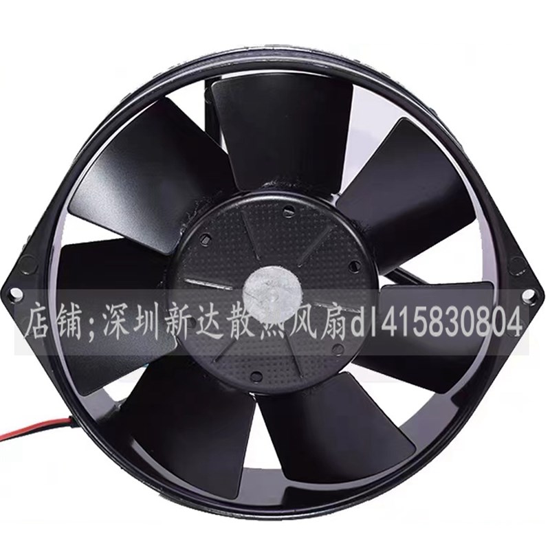 原装德国ebmpapst 7114NHU 7114NH 24V 19W 15CM全金属散热风扇 - 实物图
