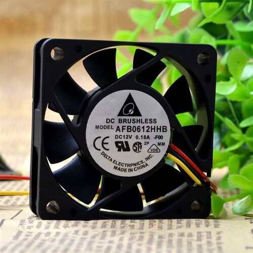 台达 6cm 6厘米 CPU 机箱 散热风扇 AFB0612HHB 6015 12V 0.18A