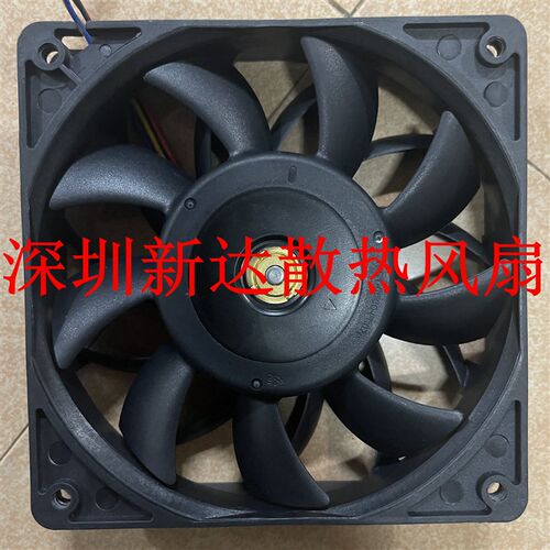 AVC DBTA1225B8S 12CM 12025 48V 0.50A PWM调速 交换机散热风扇