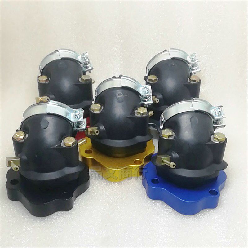 2冲 JOG50 6代 EVO  5SU 5BM 改装大口径化油器进气企管 接口