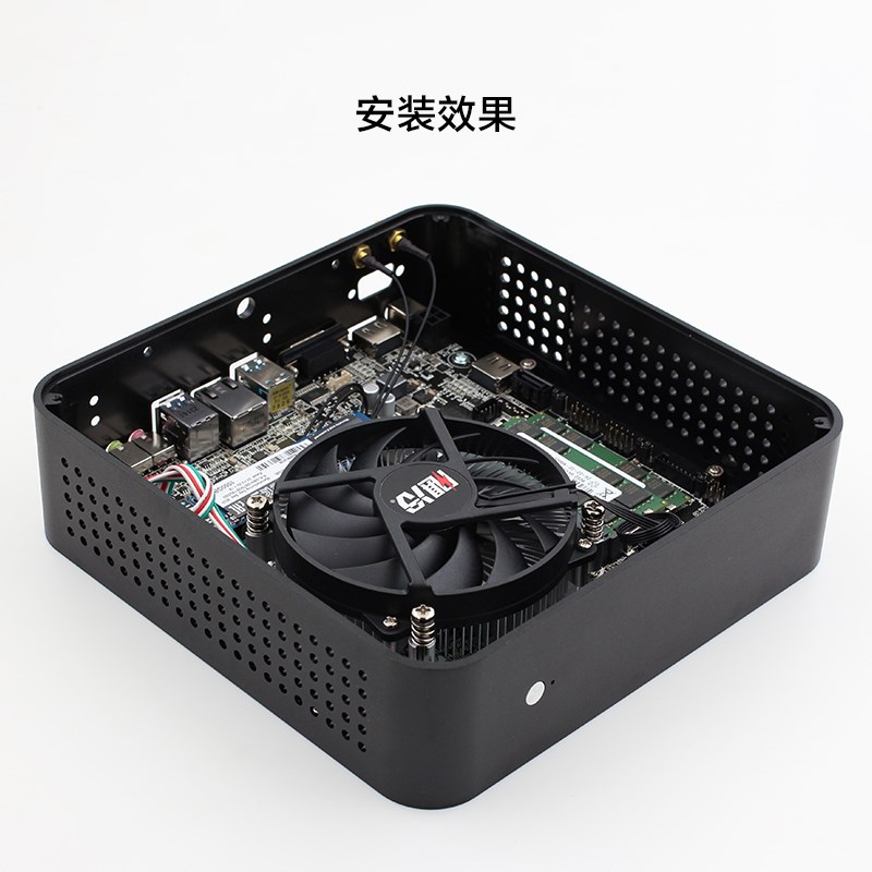 超薄一体机1U 工控机散热器1相机包