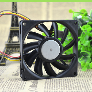 原装山洋 8015 12V 0.26A 8CM 8厘米 PWM 机箱风扇 9PH0812P7S05