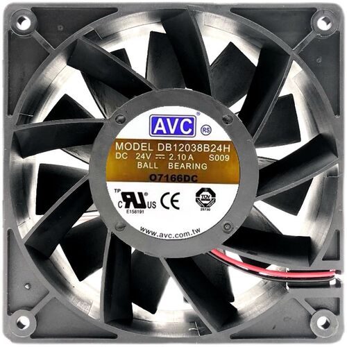 原装AVC DB12038B24H 12CM 24V 2.10A  暴力CPU 服务器散热风扇