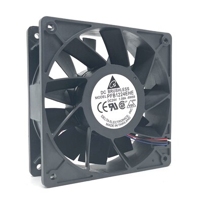 PFB1224EHE 12CM 12038 24V 1.08/1.5/2.4A 大风 变频器散热风扇