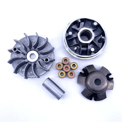 仿巧格福喜鬼火豪迈皮带GY6踏板125轮后总成前盘摩托车驱动离合器