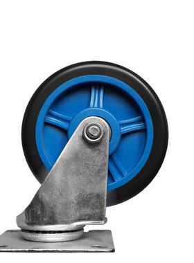 LinKind连卡德5寸万向轮脚轮寸4轱辘38微万向静音绿脚轮125*款定