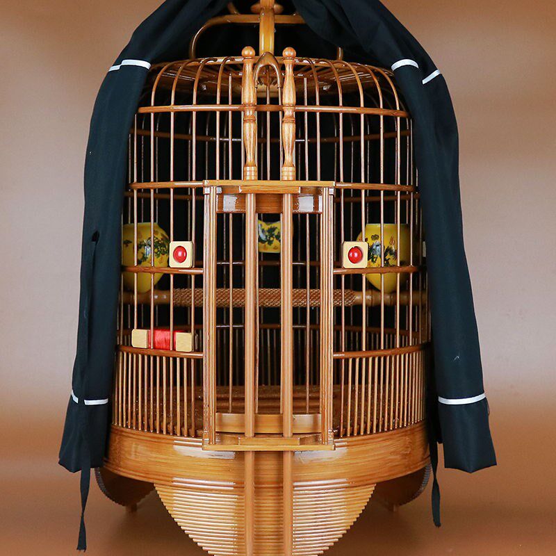 鸟笼广笼竹笼画眉笼八哥笼高级笼