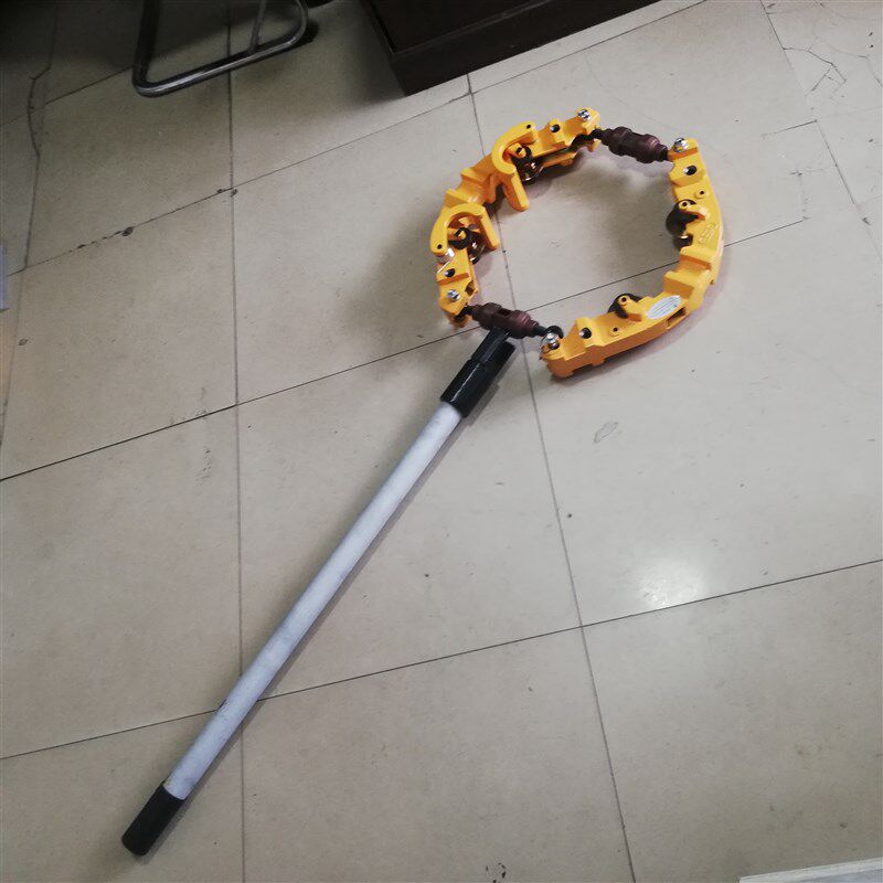 14寸手动铰接式割刀旋转式割管机石油化工用无火花割刀机械式切管