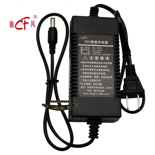DC12V-13.8V1000MA智能充通用切碎机DL-JR371充电器DC13V1A充电线