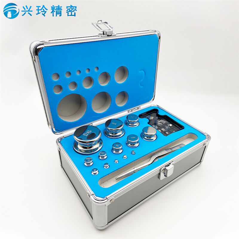F1F2M1E不锈钢标准砝码套装校正精密天平电子秤法码1mg-1000g/1kg