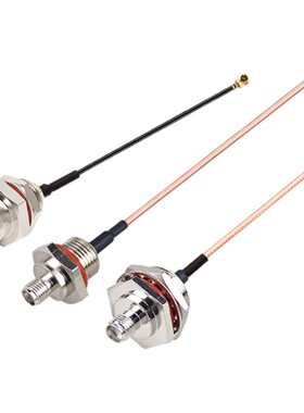 适用IPEX转SMA连接线 M10/M12/M16转接头 IP防水盒天线固定RG178