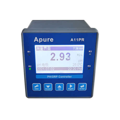 Apure水质分析仪A11PR工业在线酸度计计控制器ph测定仪PH/ORPph