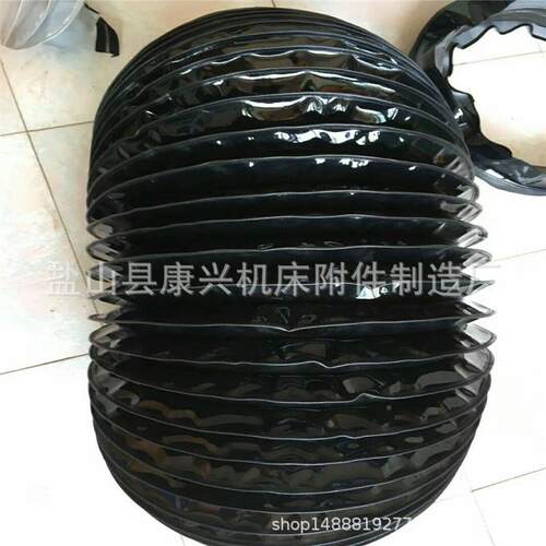 圆形丝杠防尘罩带拉油缸链防尘式套防油防水拉链BBV油缸护套保厂
