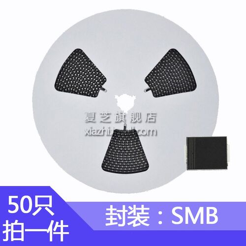 RS2M快恢复贴片二极管FR207 封装SMB DO-214AA 2A/1000V 1000伏