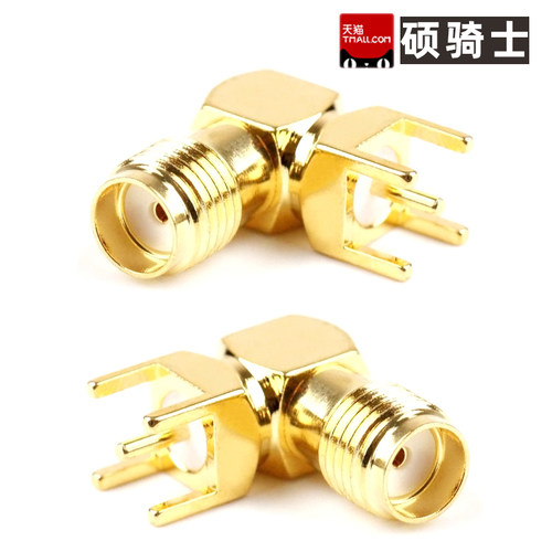 优质 BWSMA-KWE-Z001 RF射频同轴连接器90度内孔弯头SMA天线座