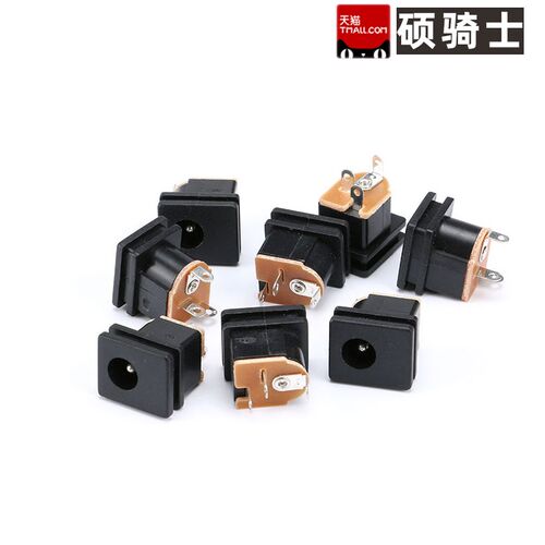 DC-015-20A DC电源插座 内径2/2.5mm 外径6.4mm 母座 电源连接器