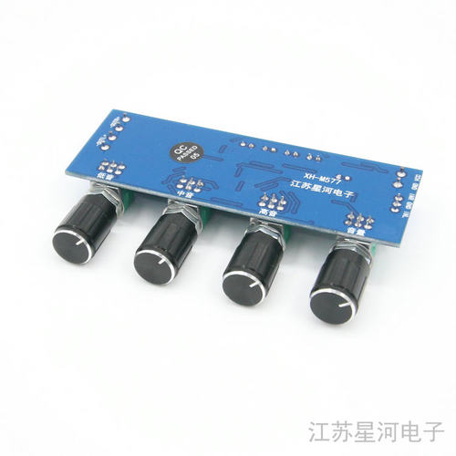 XH-M577 数字功放板TPA3116D2音频放大板大功率音调板运放12-24V