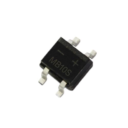 MB10S 贴片桥堆 MB10S整流桥 SOP-4 大芯片 0.5A MBS封装厂家直销