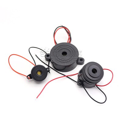 有源被动蜂鸣器警报器3V5V12V24V电磁式通用讯响器扬声器防盗器