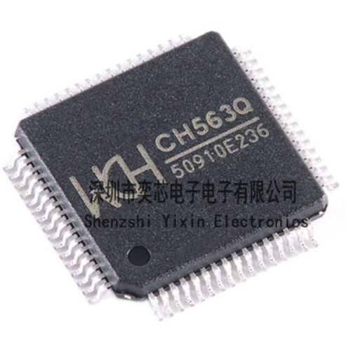 全新原装WCH沁恒 CH563Q 嵌入式LQFP64M USB和网络接口单片机芯片