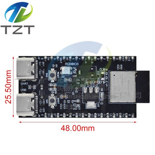 ESP32-H2-DevKitM-1-N4  ESP32-H2核心板物联网开发板WIFI+BLE5.0