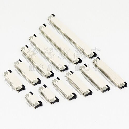 FPC抽拉式上接1.0mm连接器4P/5/6/7P/8P/9/10P/11/12P/13/14P/15P