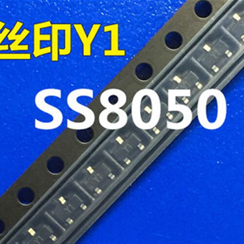 贴片三极管 SS8050 丝印Y1  NPN SOT-23 1.5A/25V 双S大电流