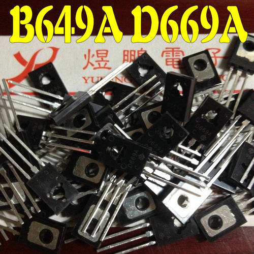 【煜鹏电子】全新原装 B649A D669A 音频功放推动对管 功放对管