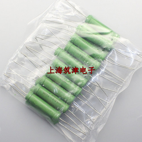 绿漆线绕电阻 RX21-10W 15RJ 10W 15R 15欧 5%绕线电阻(20只10元)