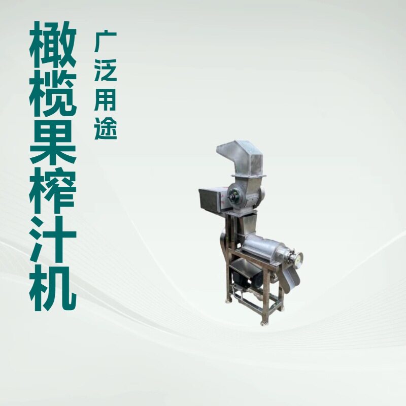 橄榄果去核螺旋榨汁机 西瓜火龙果粉碎榨汁机 青梅榨汁机