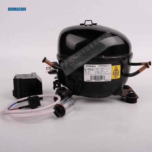 embraco/恩布拉科 EMD32CLT 冷媒R600A 电压220-240V~50Hz 压缩机