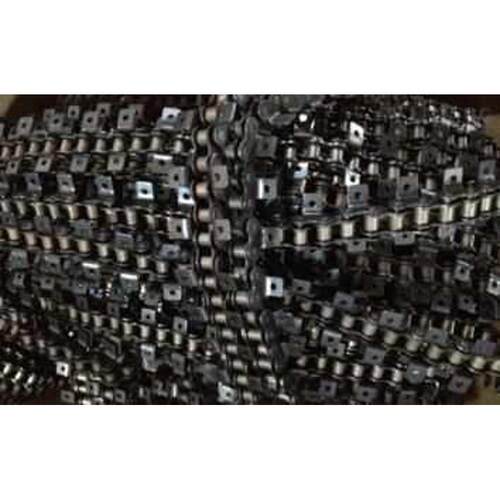 工业输送单排双侧带20A08B16A弯耳板12A24A链条10A