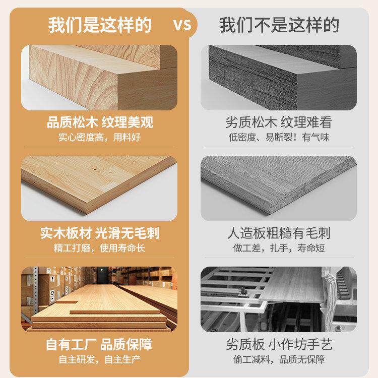 飘实木窗收纳CA33-050柜窗台书层架置物架一家用收纳柜卧室小书柜