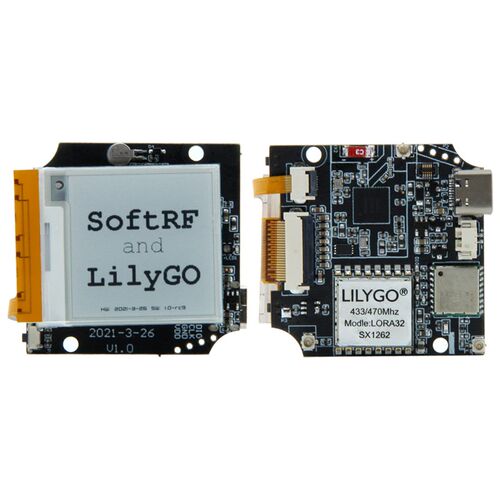 LILYGO T-Echo NRF52840 SX1262 LoRa GPS 1.54 E-paper BLE NFC