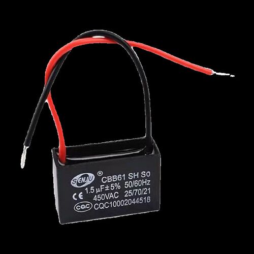 senju原装CBB61启动电容器450V0.8UF/1/1.5/2/3/6/10/20-40uf带线