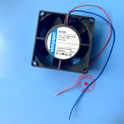 全新德国ebmpapst 8314H/HU/HR 8032 24V 直流6W变频器散热风扇
