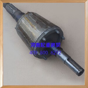 制砖机电机转子砖制机电机转子轴 砖机电机配件 2.2KW/3.0KW转子