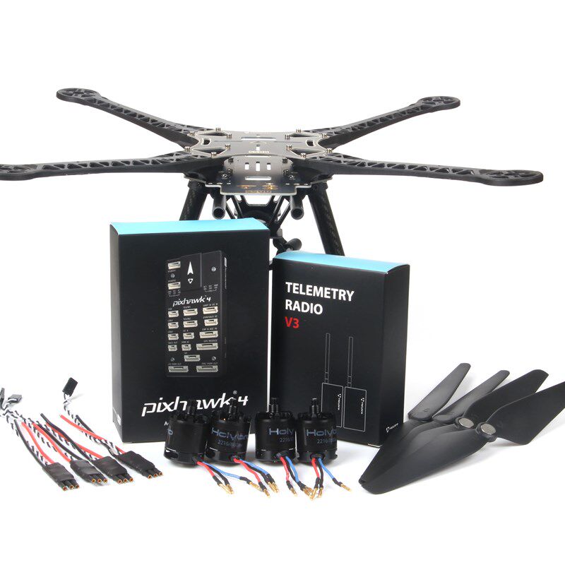 Pixhawk4 S500 V2 Kit四轴四旋翼无刷电机无人机整机套件免焊接