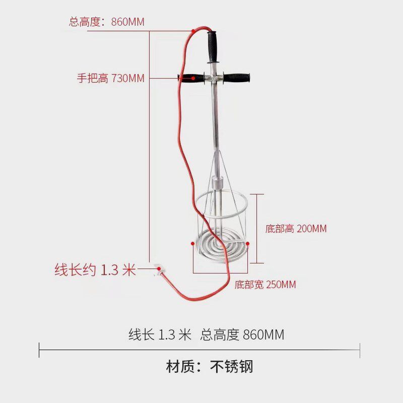 非固化橡胶沥青加热器工程防水涂料油膏溶化电加热棒大功率加热管