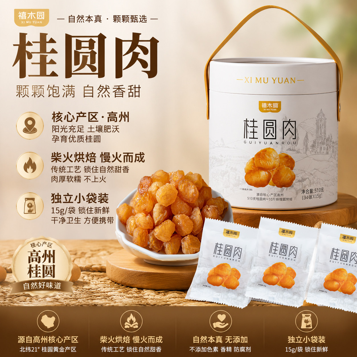 禧木园丨特级高州9A桂圆肉2026新