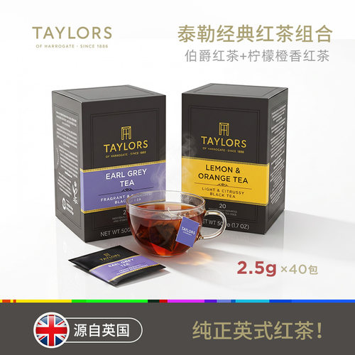 英国泰勒约克夏伯爵红茶冷泡茶包