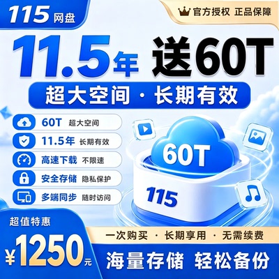 115网盘扩容永久空间不过期