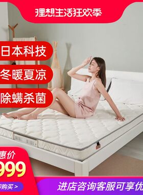 爱璐仕智能新风控温床垫加热除螨除湿通风双温左右分区功能12cm厚