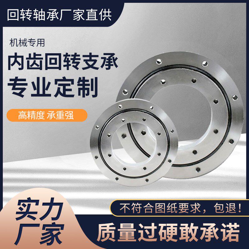 利瑞捷无齿回转支承厂家大小型轴承转盘底座回转支撑旋转环保机械