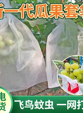 新款葡萄套袋无纺布水果露天专用防虫防鸟防水雨瓜果葡萄袋子多用