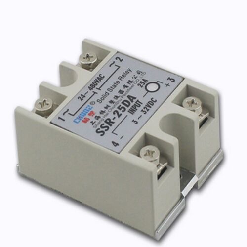单相固态继电器SSR-10DA25DA40DA50DA75DA100DA直流控交流DC-AC