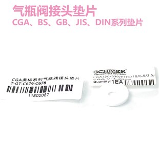CGA170 180 320 330 580 660 670 678 679 JISW22 PTFE PCTFE垫片