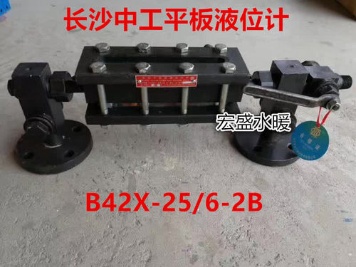 长沙中工平板液位计 B42X-25/6-2B普通型锅炉平板水位计/炉排